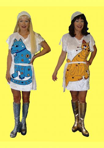 abba cat dress